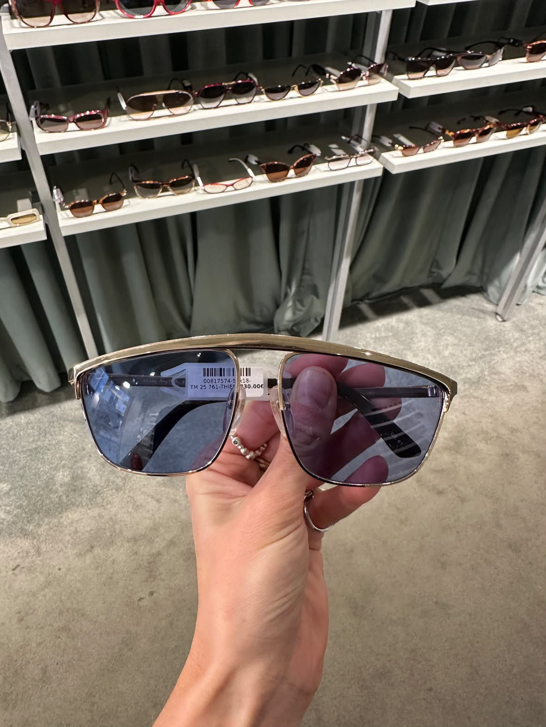 Thierry Mugler + clear lenses